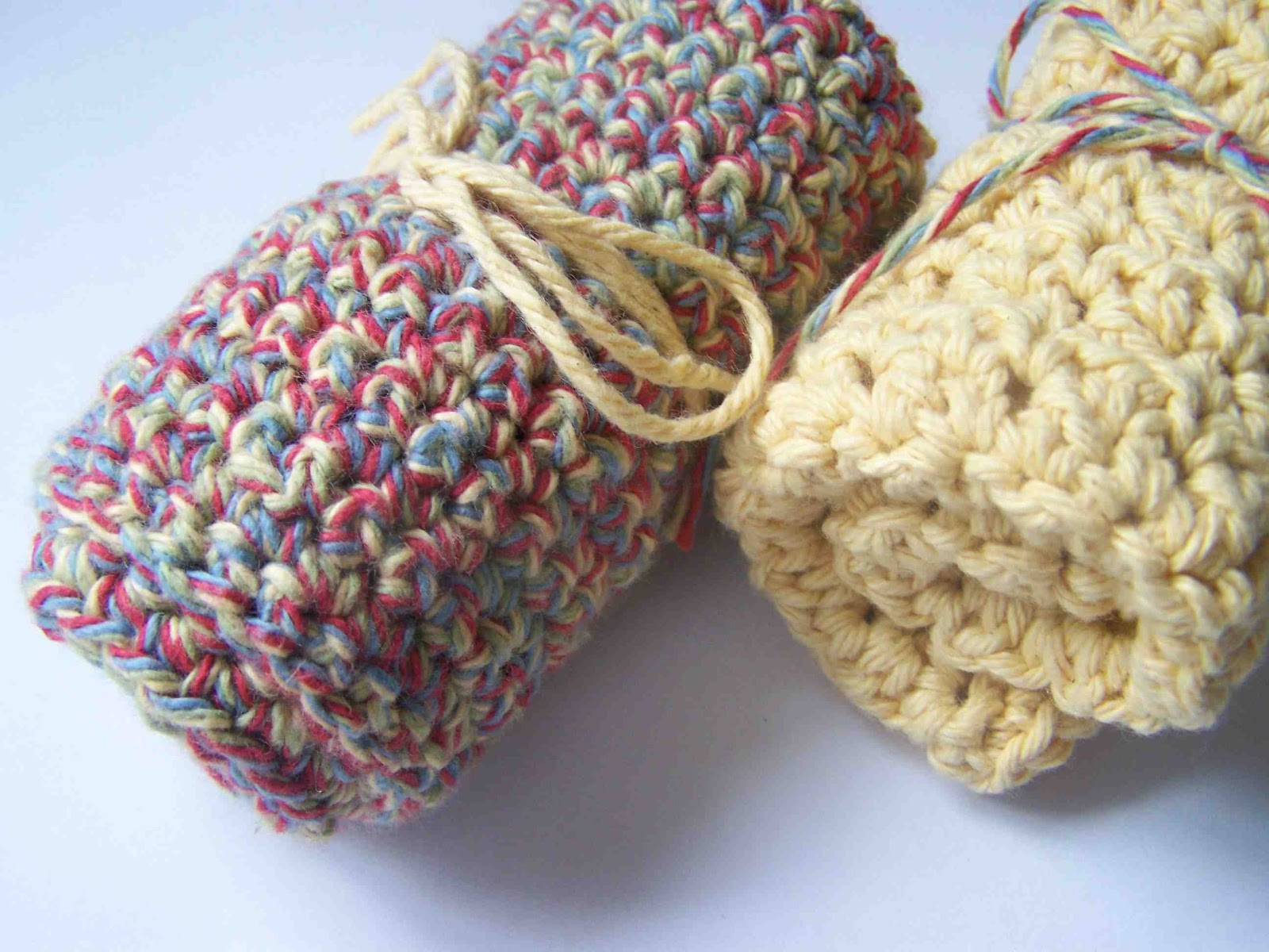 Made by Me. Shared with you. Crocheted Wash clothes