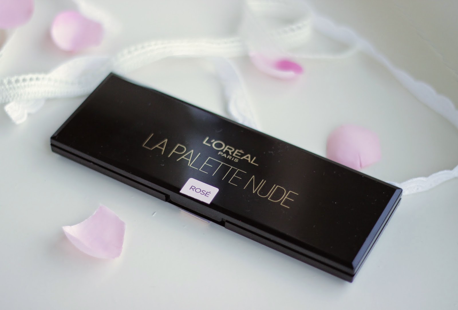 review l'oréal la palette nude rosé