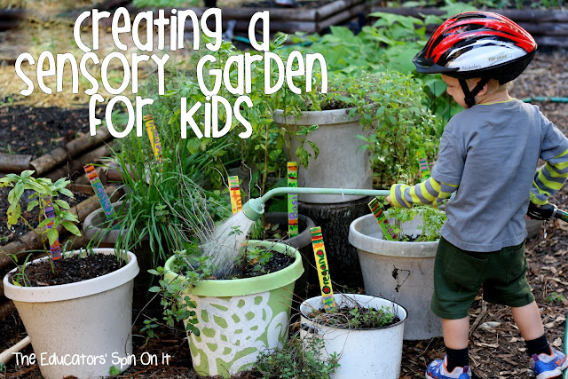 the educators spin on it creating an edible sensory garden for children with herbs the educators spin on it creating an edible sensory garden for children with herbs