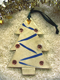 Jan Wallace Pottery Christmas Decorations ready for Next Craft Market
