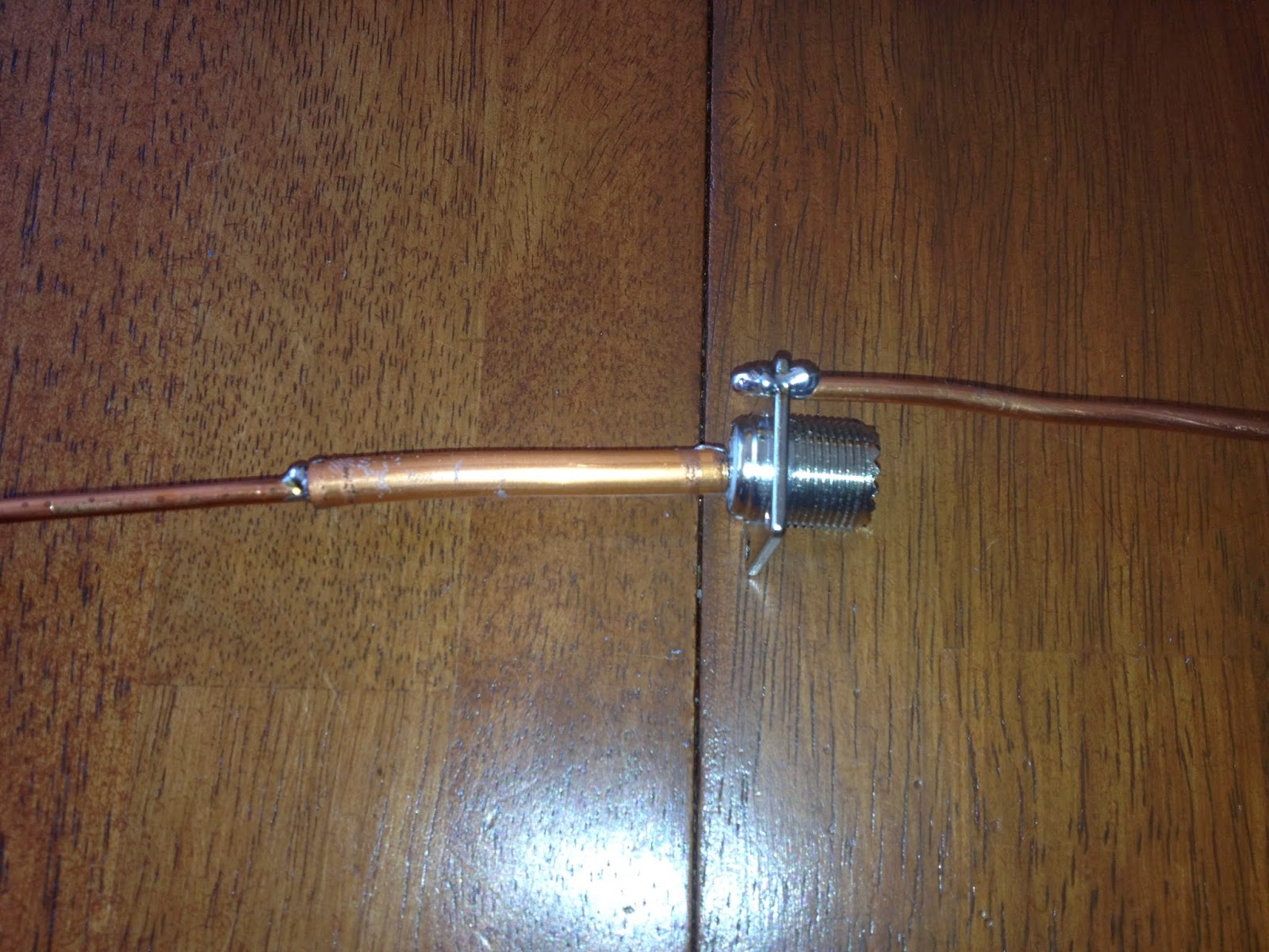 Adventures in Ham Radio Quick, easy, and cheap 1090MHz ADSB antenna