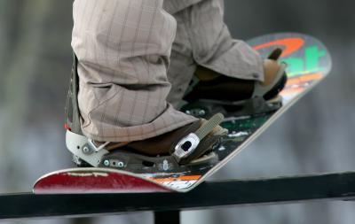 Snowboarding Nose Press