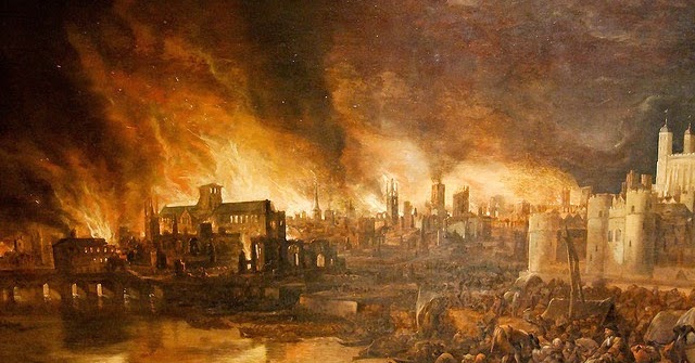 Masonería Antigua EL GRAN INCENDIO DE LONDRES DE 1666.