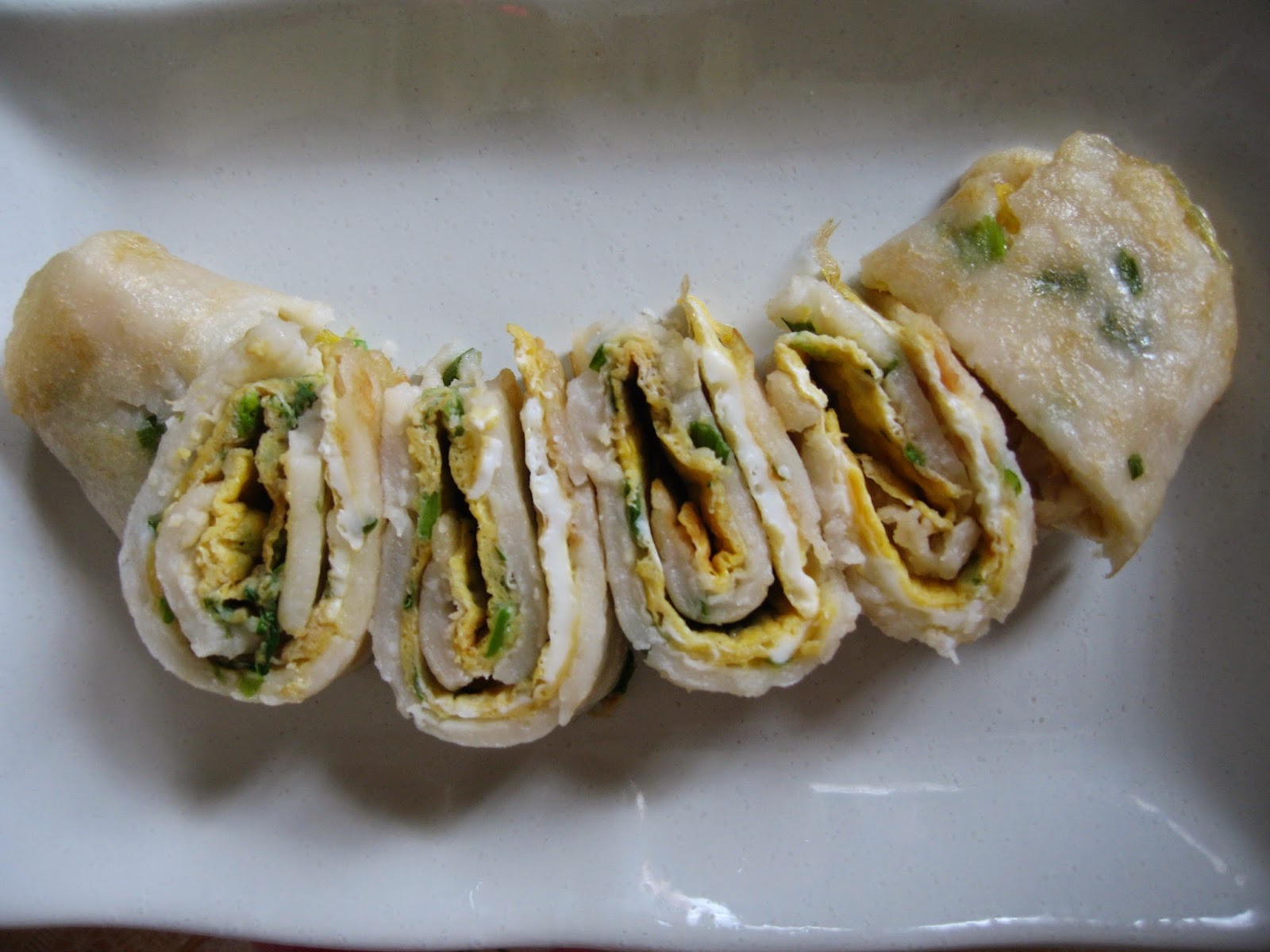 Sumptuous Flavours Taiwanese Breakfast Egg Pancake Roll 蛋饼