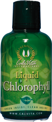 Prikaz boce Liquid Chlorophylla se danas smatra najjačim prirodnim sredstvom za zaštitu organizma od promjena na stanicama koje mogu dovesti do nekontroliranog tumorskog rasta.