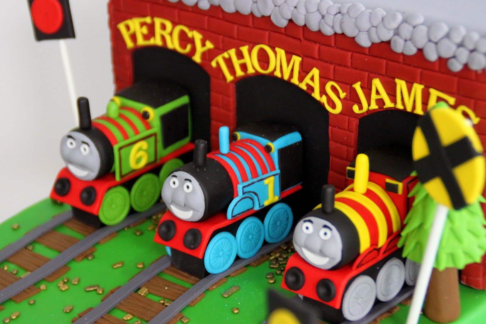 Celebrate with Cake!: Thomas the Tank Engine Cake