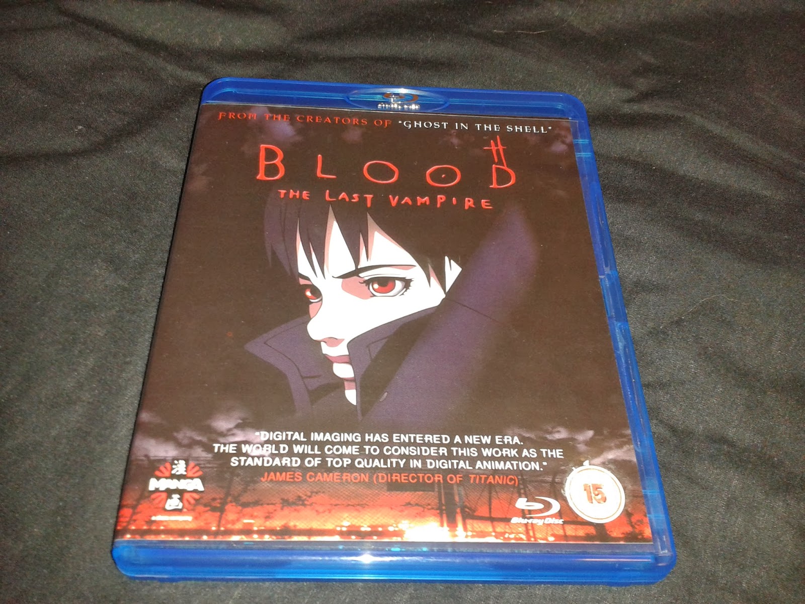 Blood the Last Vampire DVD 2000 Japanese Animated Anime Manga Movie