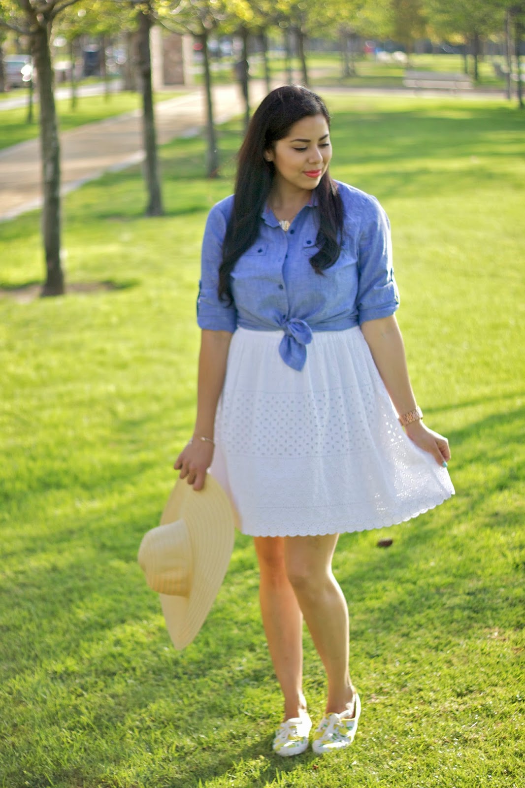 shoes on white dress