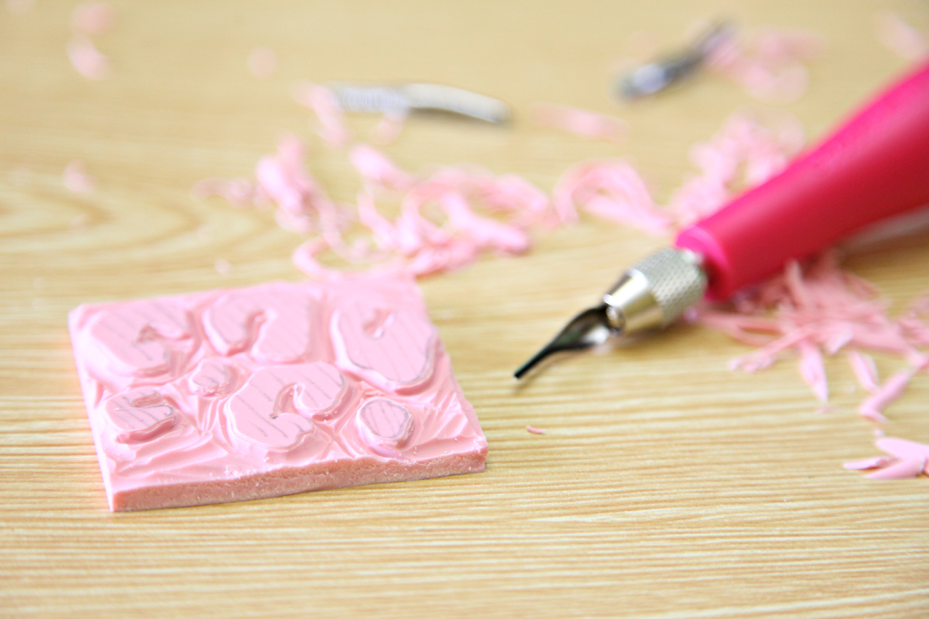 Unify Handmade How to Carve Your Own Stamps