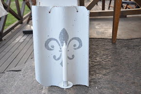 Gammal tegelpanna ~ motiv Fransk Lilja