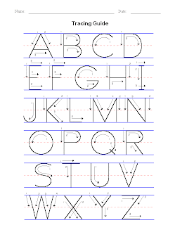 Alphabet in Handwriting