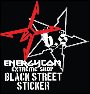 ENERGY COM /BLACK STREET STICKER