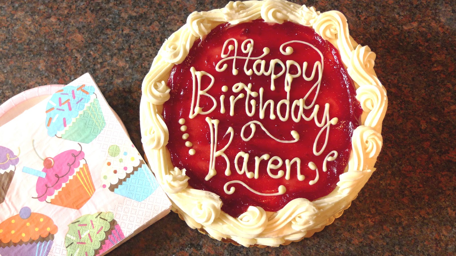 Image result for happy birthday karen cake