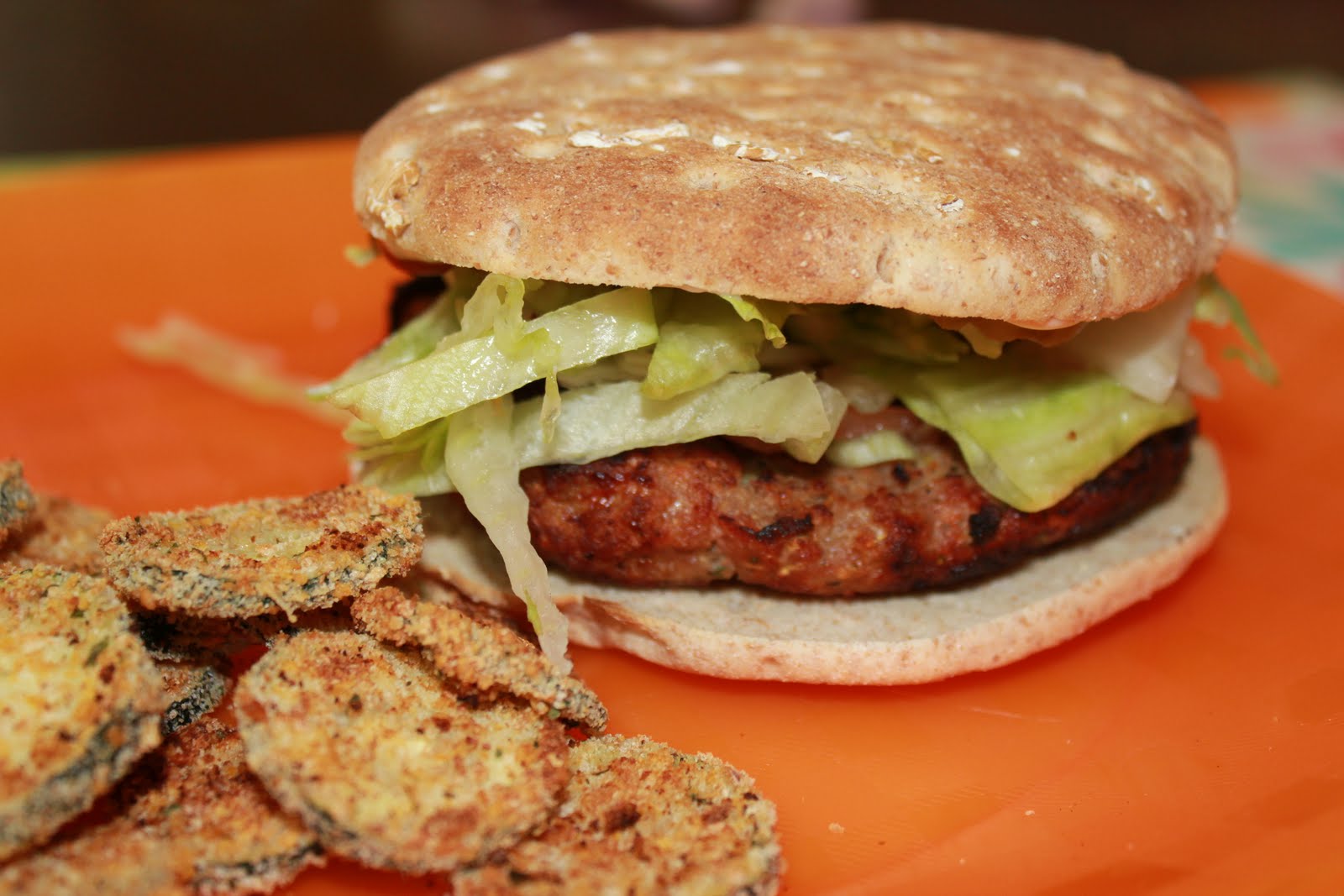Momma's Playground Turkey Burgers with Zucchini Recipe