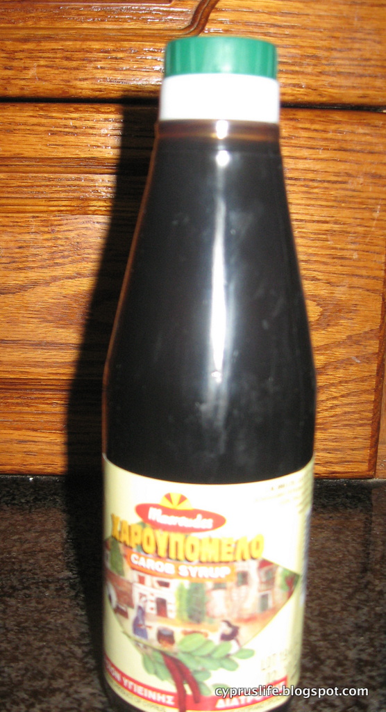 This is Cyprus... Carob syrup in Cyprus