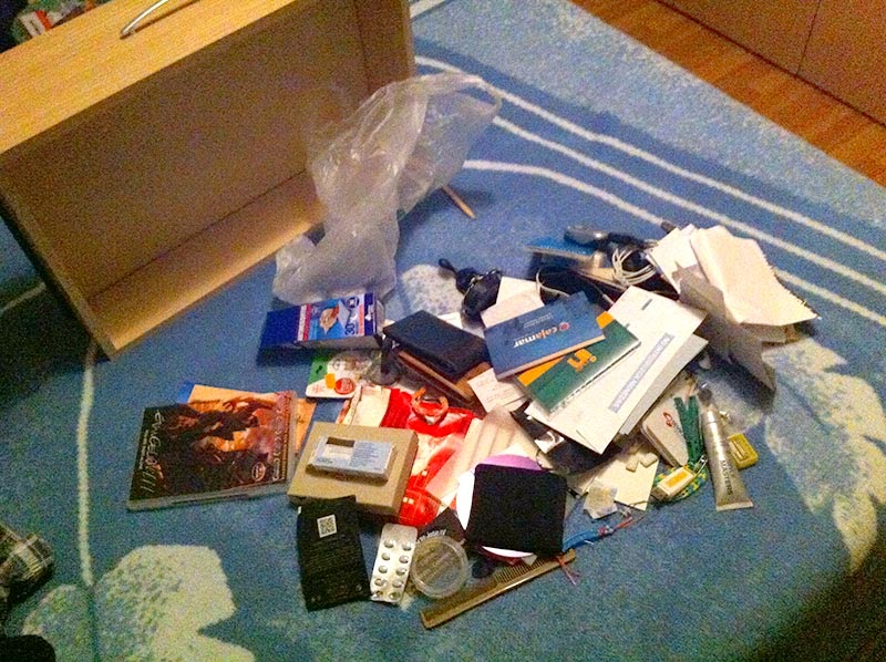 En busca de foco Organizar un cajón desastre