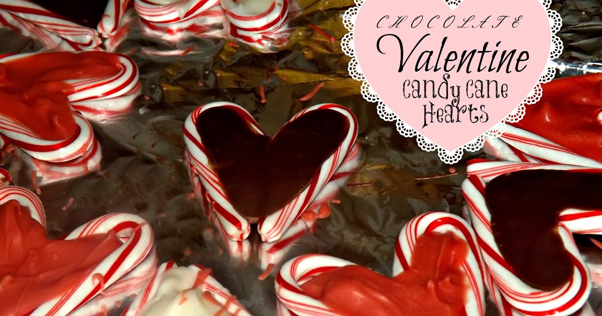 FoodThoughtsOfaChefWannabe Chocolate Valentine Candy Cane Hearts