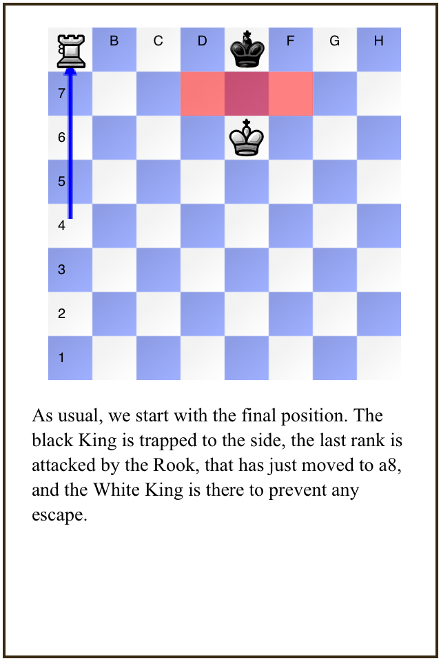 Chess Trainer blog How to checkmate with King and Rook