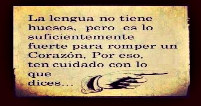 Resultado de imagen para La lengua mata   frase e imagen