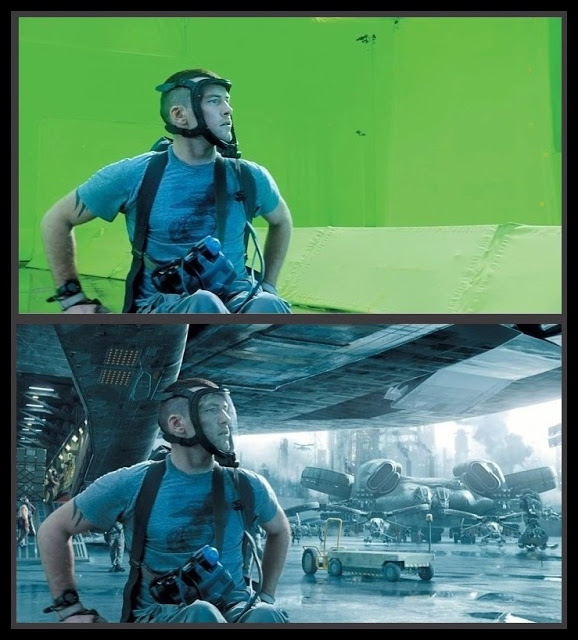 thehtd* Before And After VFX Effects In Movies