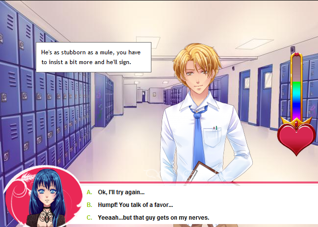 My Candy Love Walkthroughs: Nathaniel - "Have you seen him?"
