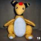 free pattern amigurumi ampharos pokemon