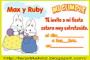 Tarjetas de cumpleaños para imprimir (max ruby)