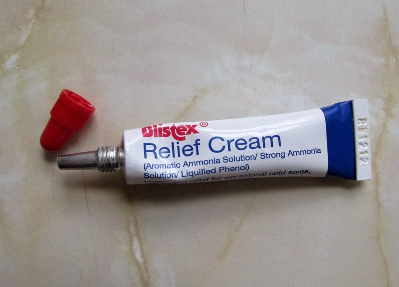 Blistex relief cream for colds
