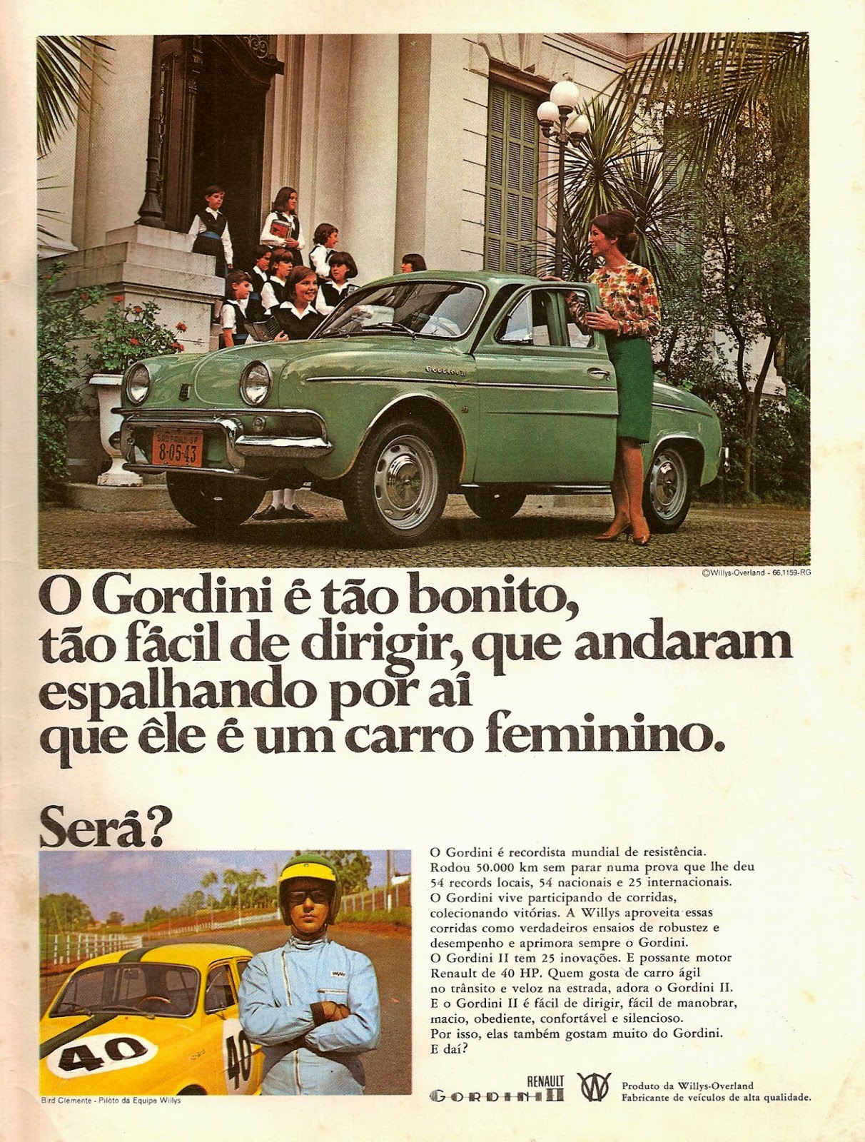 Dos Recrame Renault Gordini II ( 1 )