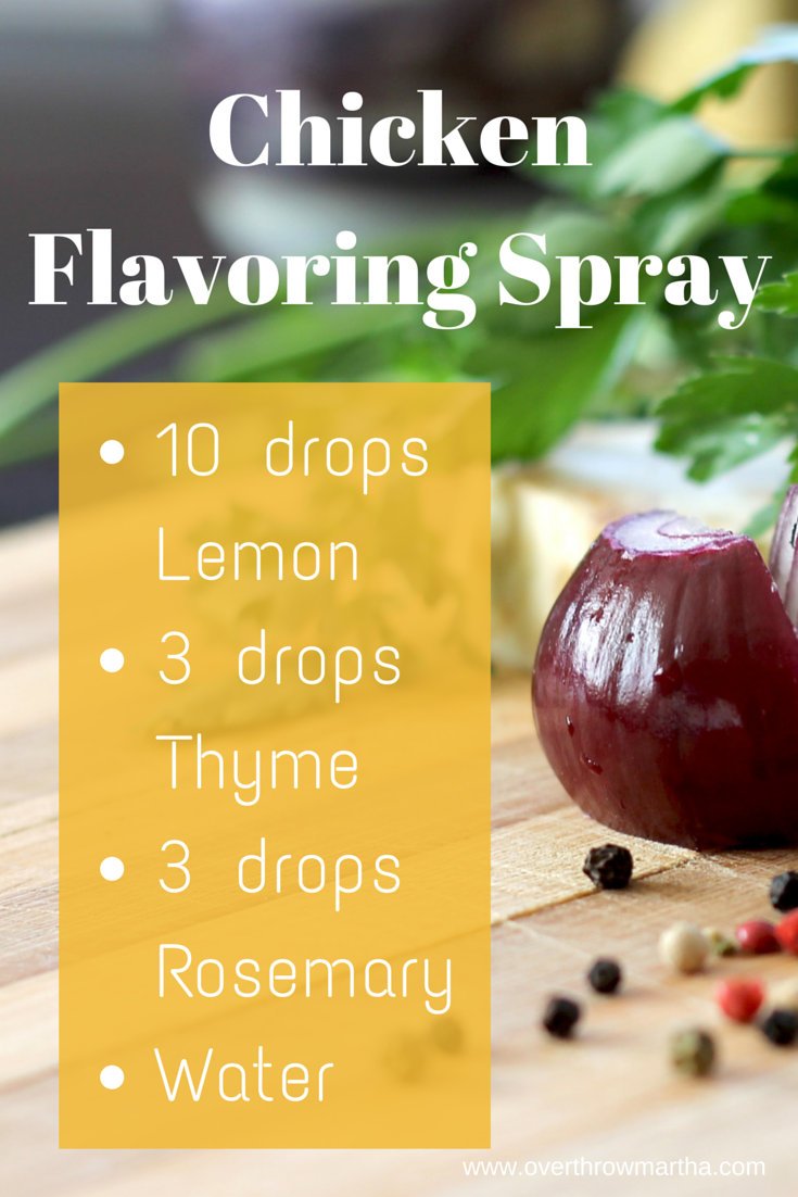 Preparing Foods and Cleaning Your Kitchen with Essential Oils