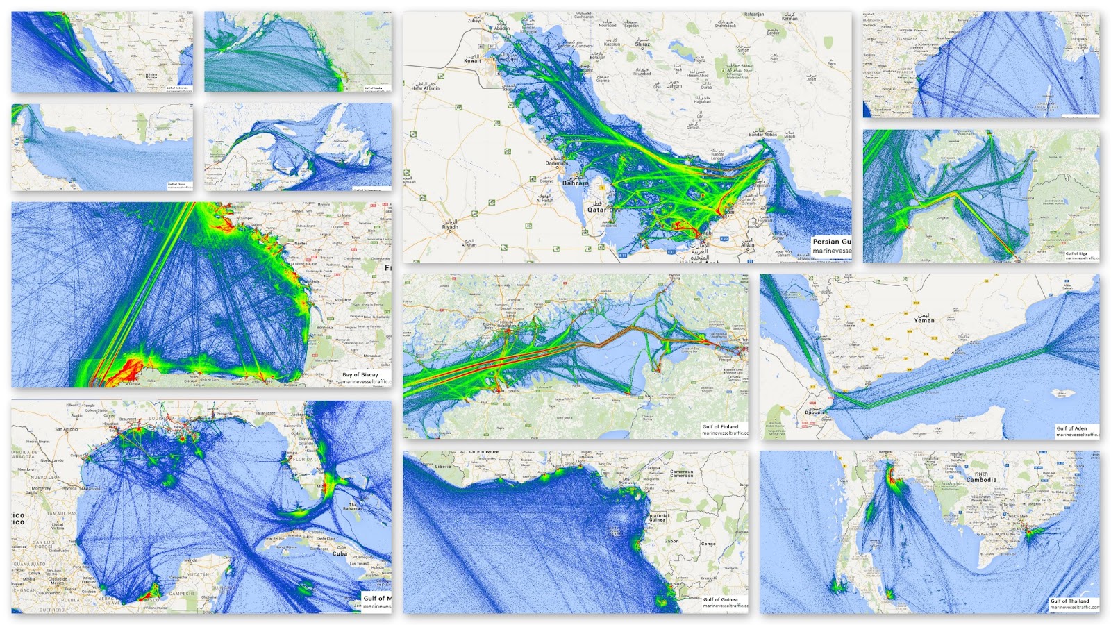 GULFS MARINE TRAFFIC TRACKING AIS MAPS Marine Vessel Traffic