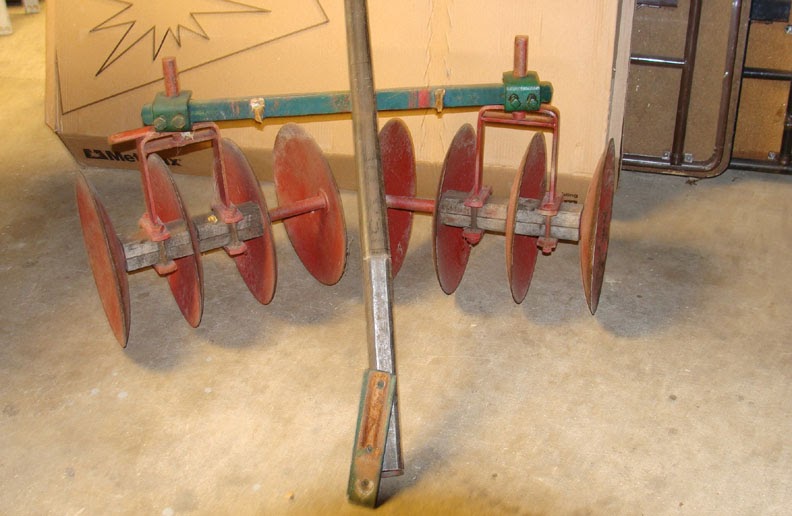 Gardening Building Disk Harrow for the Garden Tractor