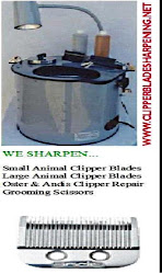 Clipper blade sharpening