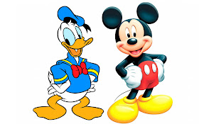 Chuột Mickey, vịt Donald, Tom và Jerry