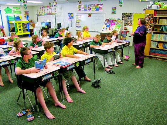 Crazy Toes (Feet FUN, Without the Fetish!): Bare Feet in School