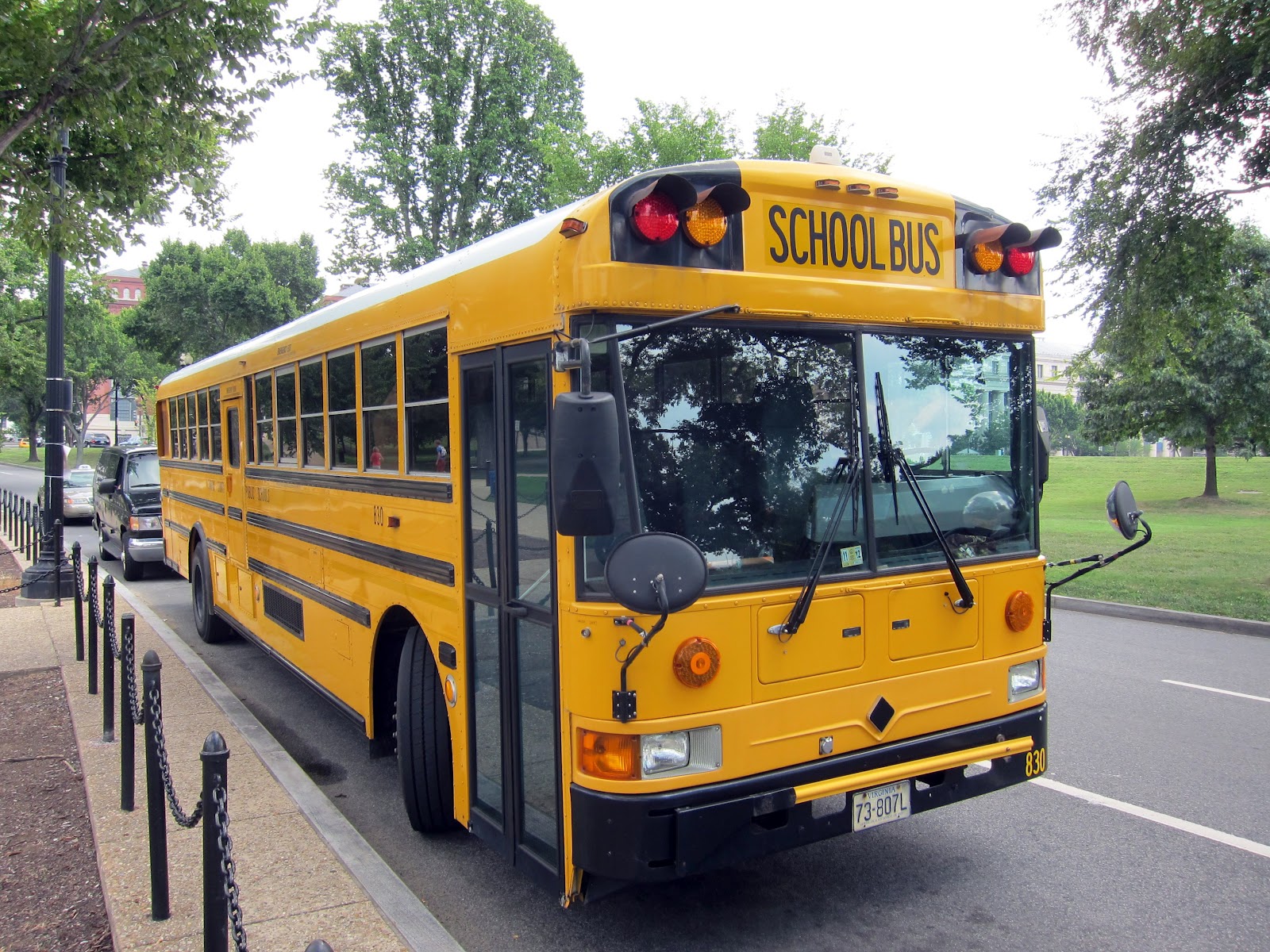IC RE School Bus in Washington DC