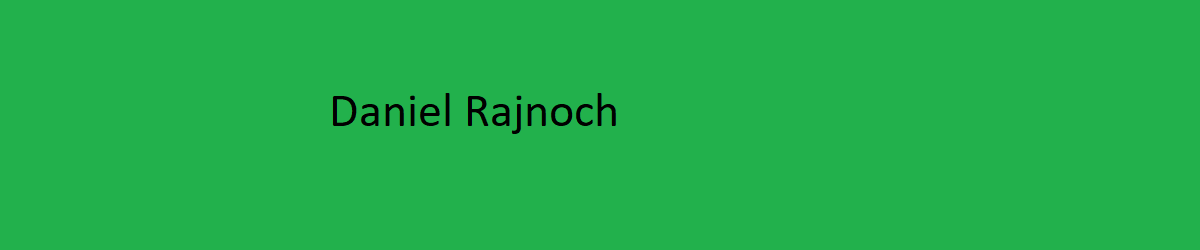 Daniel Rajnoch INFORMATIKA