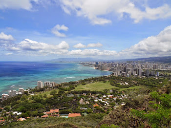 Waikiki and Honolulu,