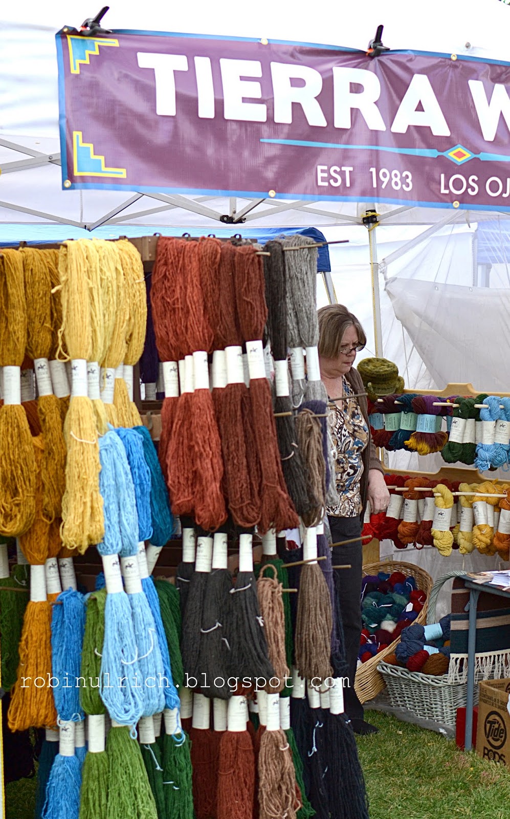 Robin Ulrich Studio EnchantingTaos Part I, the Wool Festival
