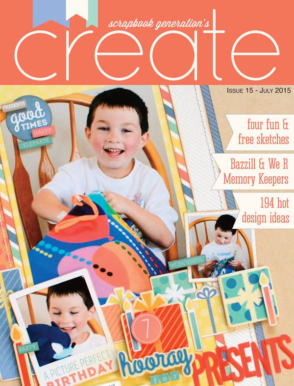 Scrapbook Generation Create Magazine July 2015 17turtles