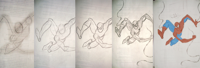 RAFATOS: El cómo yo dibujo a Spider-Man
