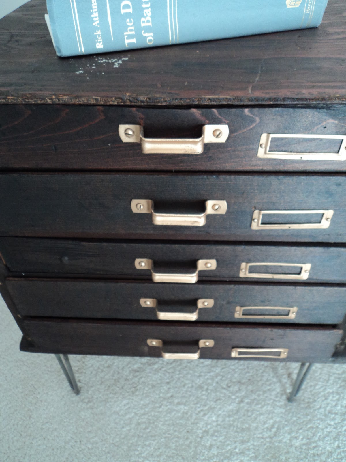 Richmond Thrifter Before and After Map Drawers