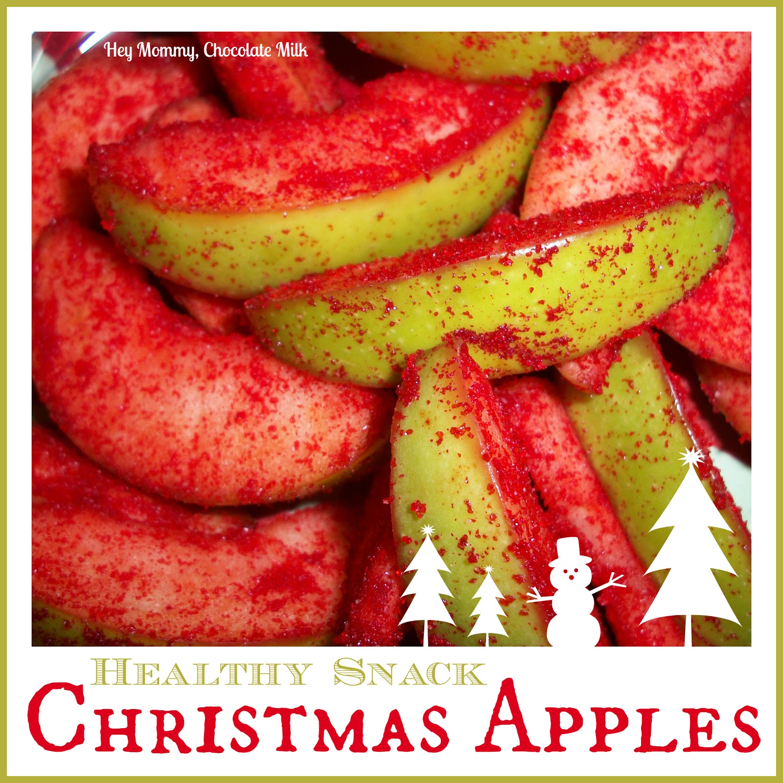Apples Christmas Ad 2022 Hey Mommy, Chocolate Milk Christmas Apples