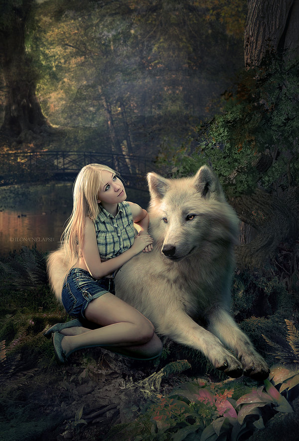 The World Is Different To What I Once Thought [R] Wolf+and+girl