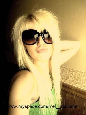 blonde emo hair for girls. Blonde Emo Hairstyles For