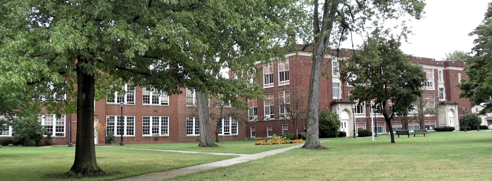 Jim and Bev Tearing down the school in Wellington, Ohio
