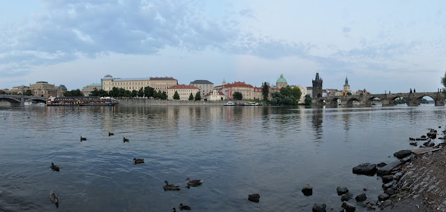 View across the river