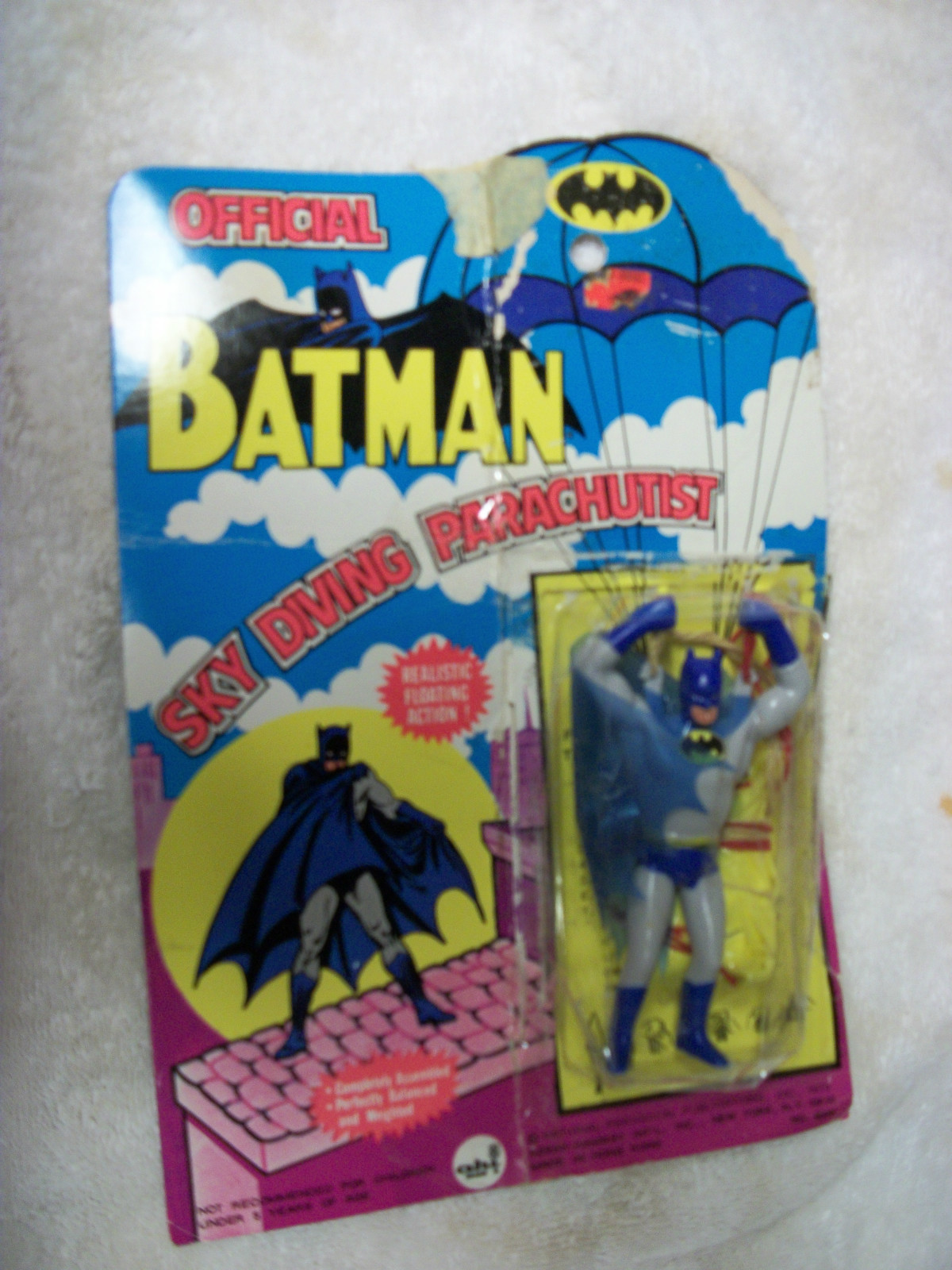 The Bat Channel! Batman parachute toy