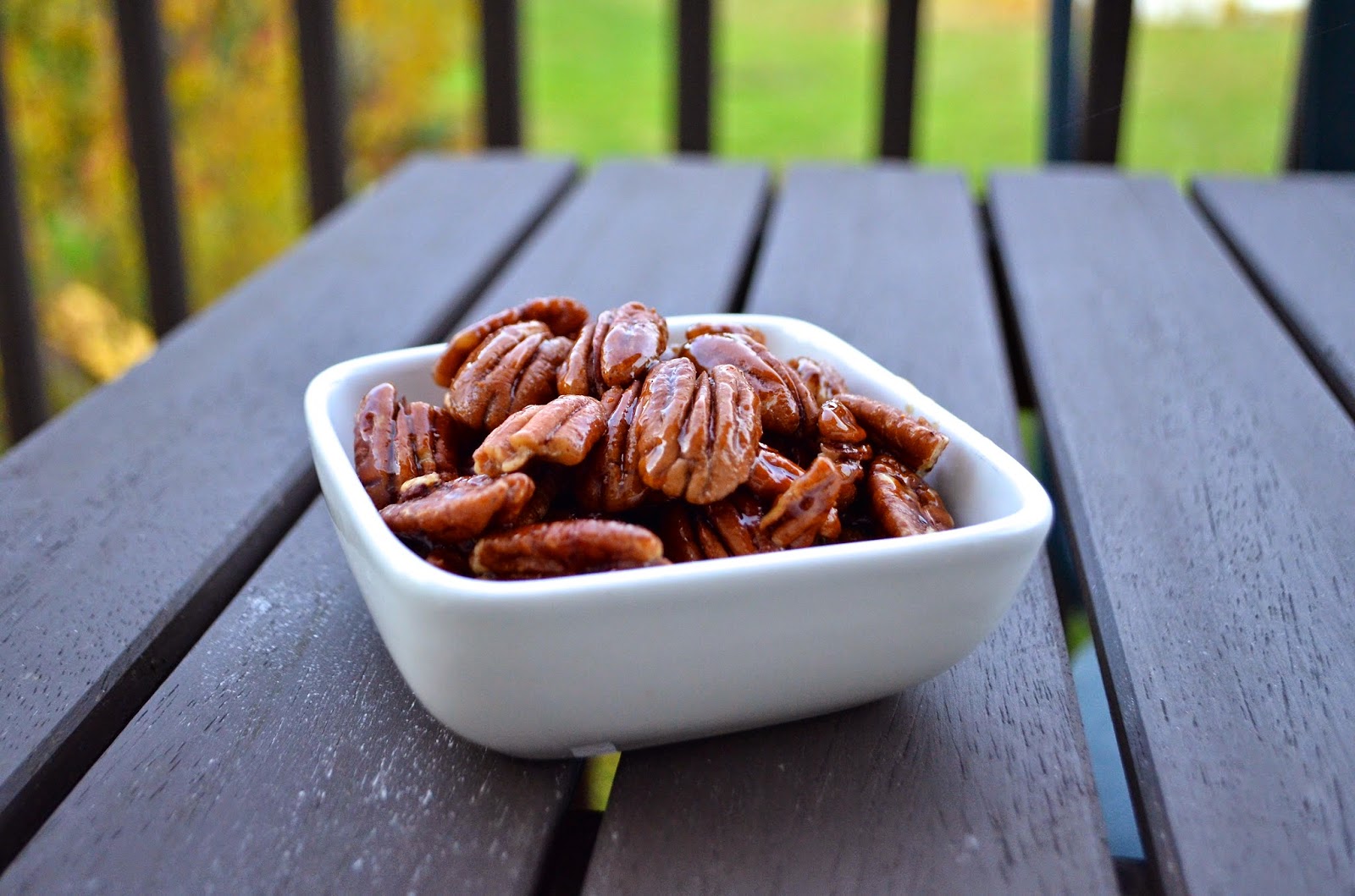 Maple Roasted Pecans