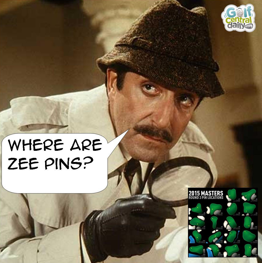 Inspector Clouseau Gives Up Hunt For Masters Third Round Pins